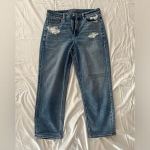American Eagle straight leg mom Jean. Size 10 short.
